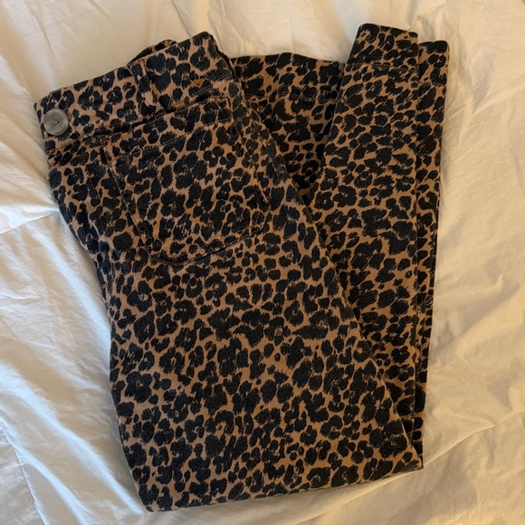 Maeve The Colette Leopard jeans - Picture 3 of 4